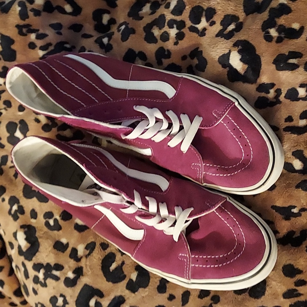 Vans hi-top purple men's 12